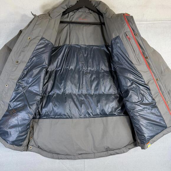 Copotaxi Tianjin 650F Dridown Canvas Down Jacket Mens M Womens L Gray Puffer - Picture 4 of 9